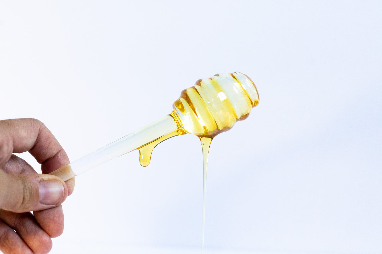 Glass Honey Dipper